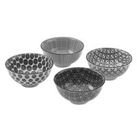 Szószos Tálka Shiva - fekete/fehér, Lifestyle, kerámia (11,5/5,8cm) - Modern Living