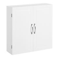 HÄNGESCHRANK BBC320W01 - Weiß, Trend, Holzwerkstoff/Metall (60/60/18cm) - MID.YOU