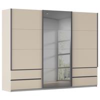 Ormar S Kliznim Vratima Elara - bijela/siva, Konvencionalno, drvni materijal (271/210/62cm) - Modern Living