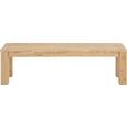 Sitzbank Akaziefarben Echtholz - Akaziefarben, KONVENTIONELL, Holz (160/45/40cm) - ZANDIARA