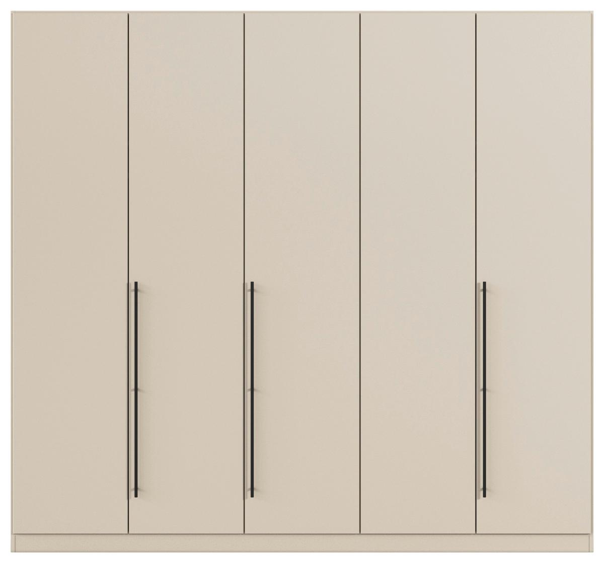 Kleiderschrank Safari Champagnerfarben - Champagner, KONVENTIONELL, Holzwerkstoff (226/229/54cm) - Based