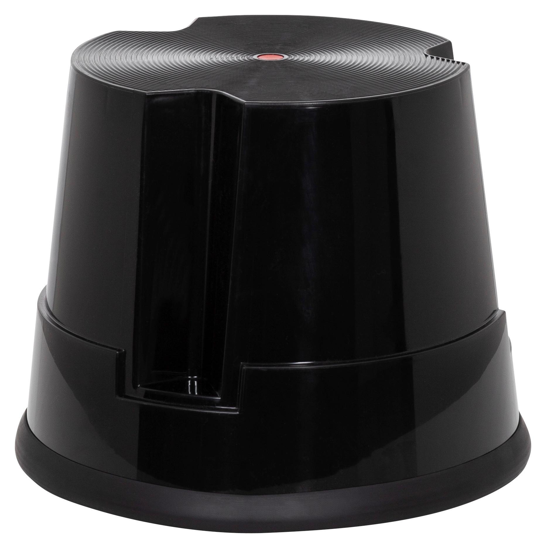 Pručka Tio-s, Črna - črna, Moderno, umetna masa (39/32/39cm) - MID.YOU