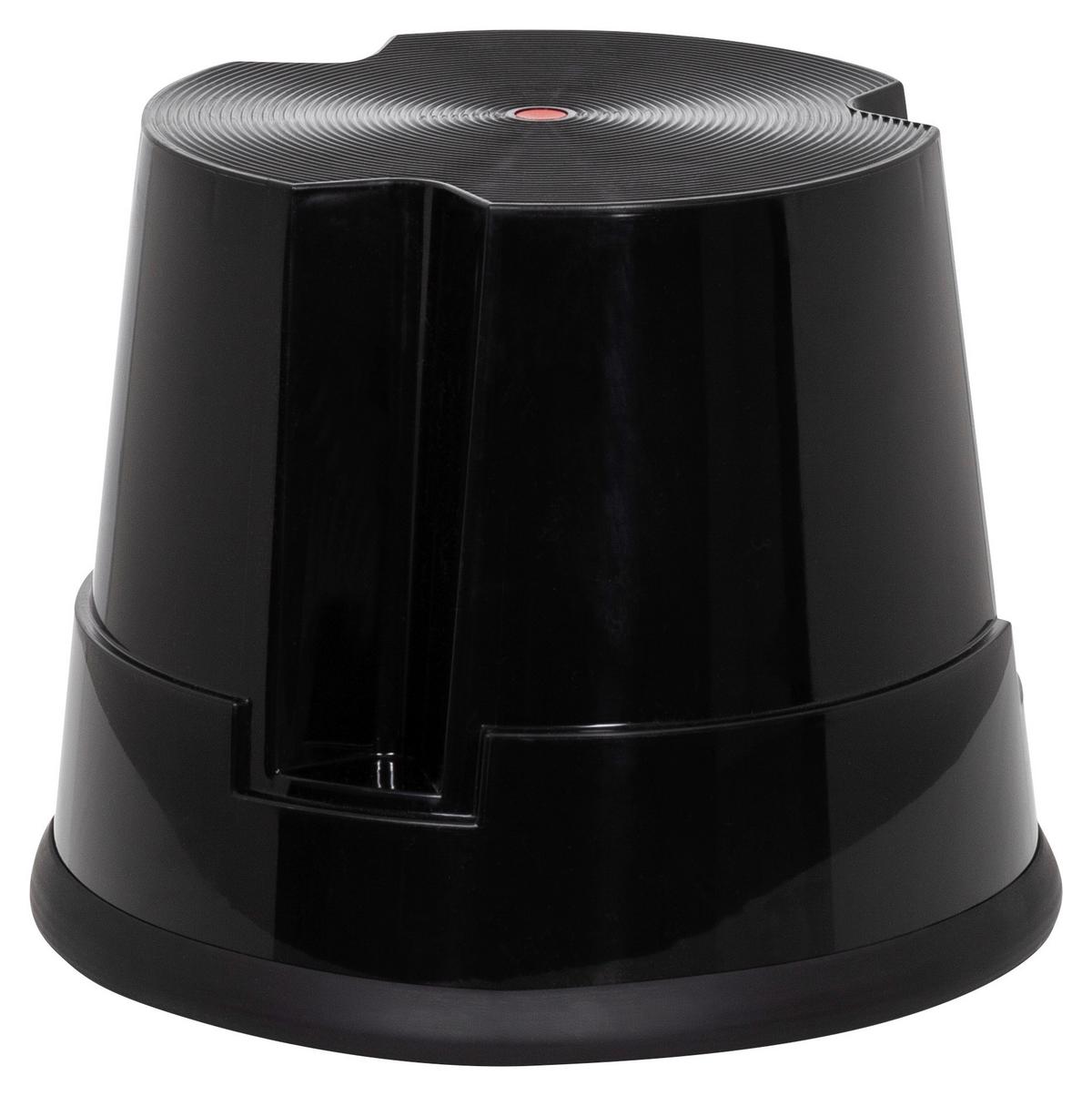 Pručka Tio-s, Črna - črna, Moderno, umetna masa (39/32/39cm) - MID.YOU