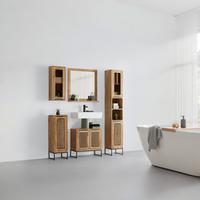 Spiegel Everest Naturfarben ca. 70x72,5x12cm - Naturfarben, Natur, Holz (70/72,5/12cm) - Mömax