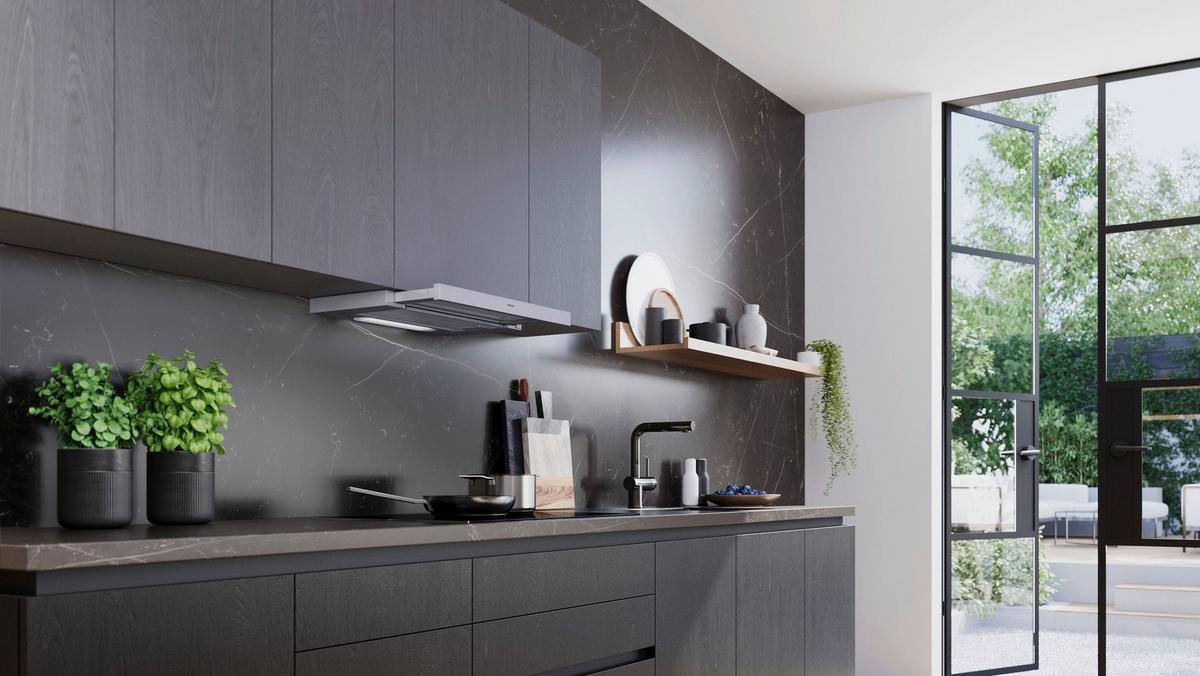 Dunstabzugshaube LI63TAC50 - Silberfarben, MODERN, Metall (59,8/18/28cm) - Siemens