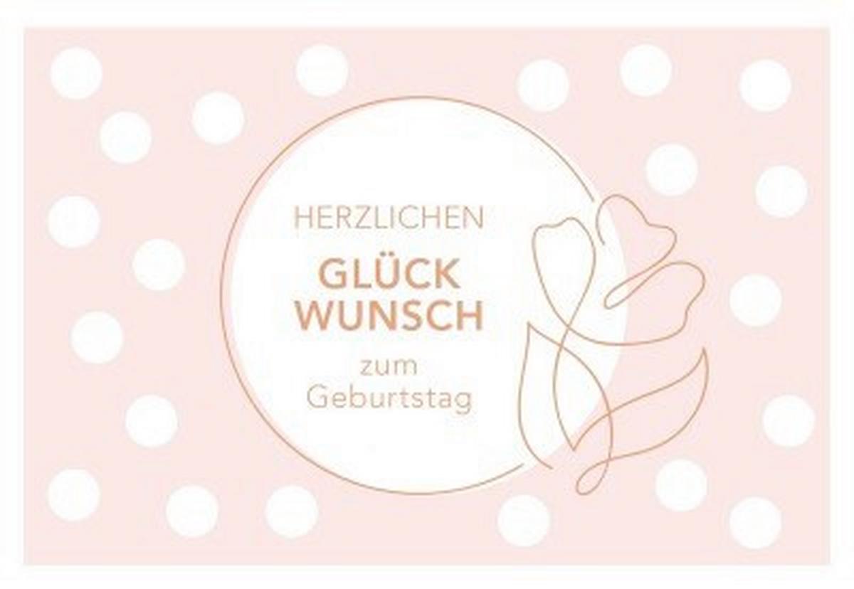 Glückwunschkarte Kupfergold Multicolor - Multicolor, Basics, Papier (24/17,5cm)