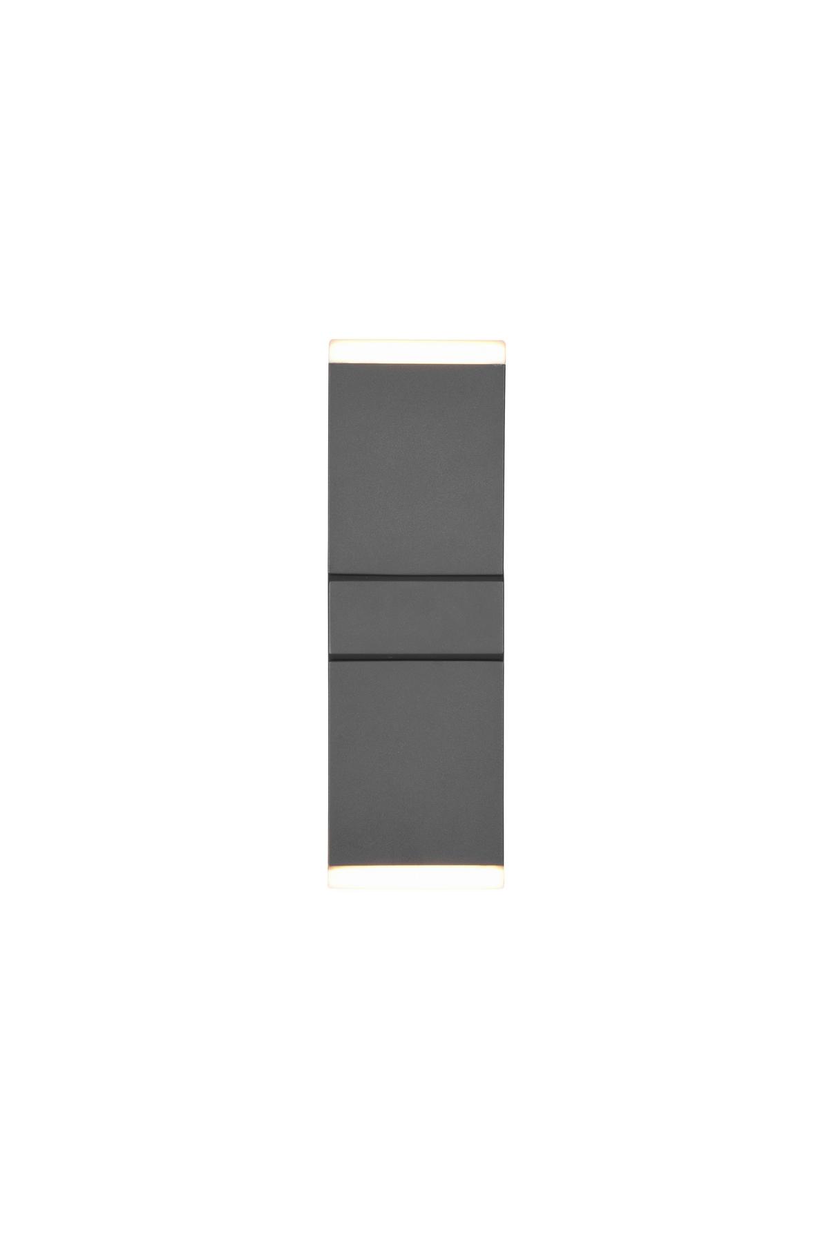 KINKIET ZEWNĘTRZNY 270660242 AVON - antracytowy, Basics, tworzywo sztuczne/metal (9/28/10,6cm) - Trio Leuchten