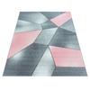 Webteppich Beta Rosa ca. 80x150cm - Rosa, Basics, Textil (80/150cm) - Novel