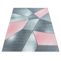 Webteppich Beta Rosa ca. 80x150cm - Rosa, Basics, Textil (80/150cm) - Novel