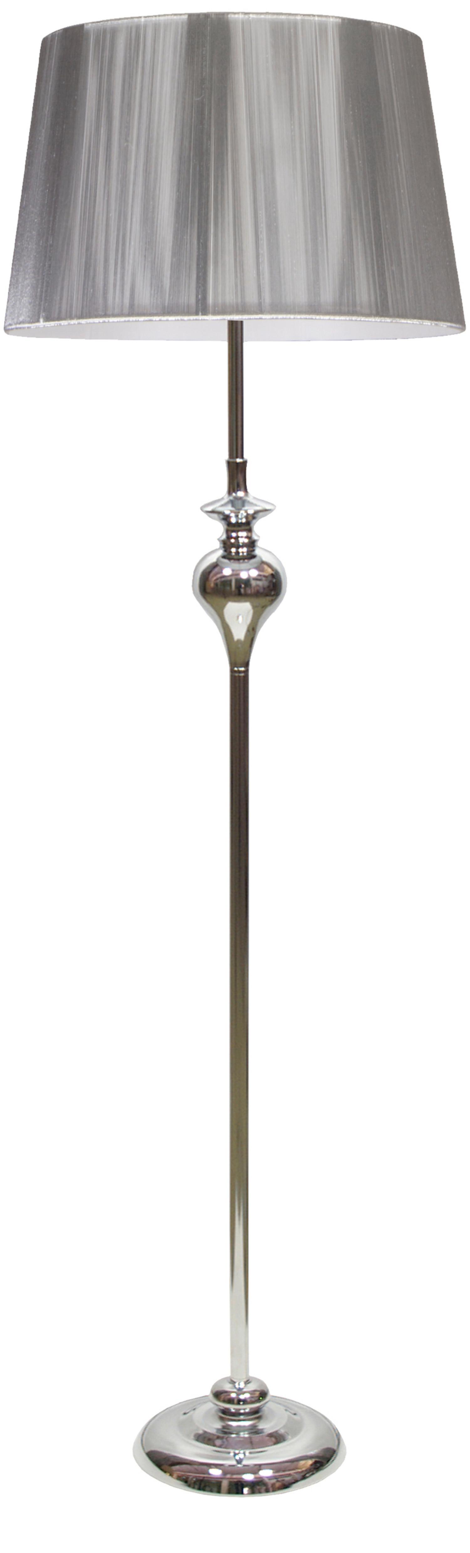 Svjetiljka Podna 51-11947 - srebrne boje, Design, metal (35/35/135cm)