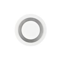 LED-Deckenleuchte Morgan Weiß max. 42 Watt - Weiß/Nickelfarben, Basics, Metall (45/4,2cm) - Trio Leuchten