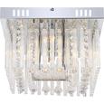 Deckenleuchte Ingolf, max. 33 Watt - Chromfarben, Glas/Metall (30/30/18cm) - MÖMAX modern living