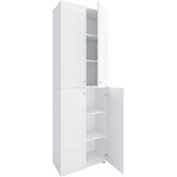 AKTENSCHRANK LONA XXL - Weiss, Design, Holzwerkstoff (70/220/39cm) - MID.YOU