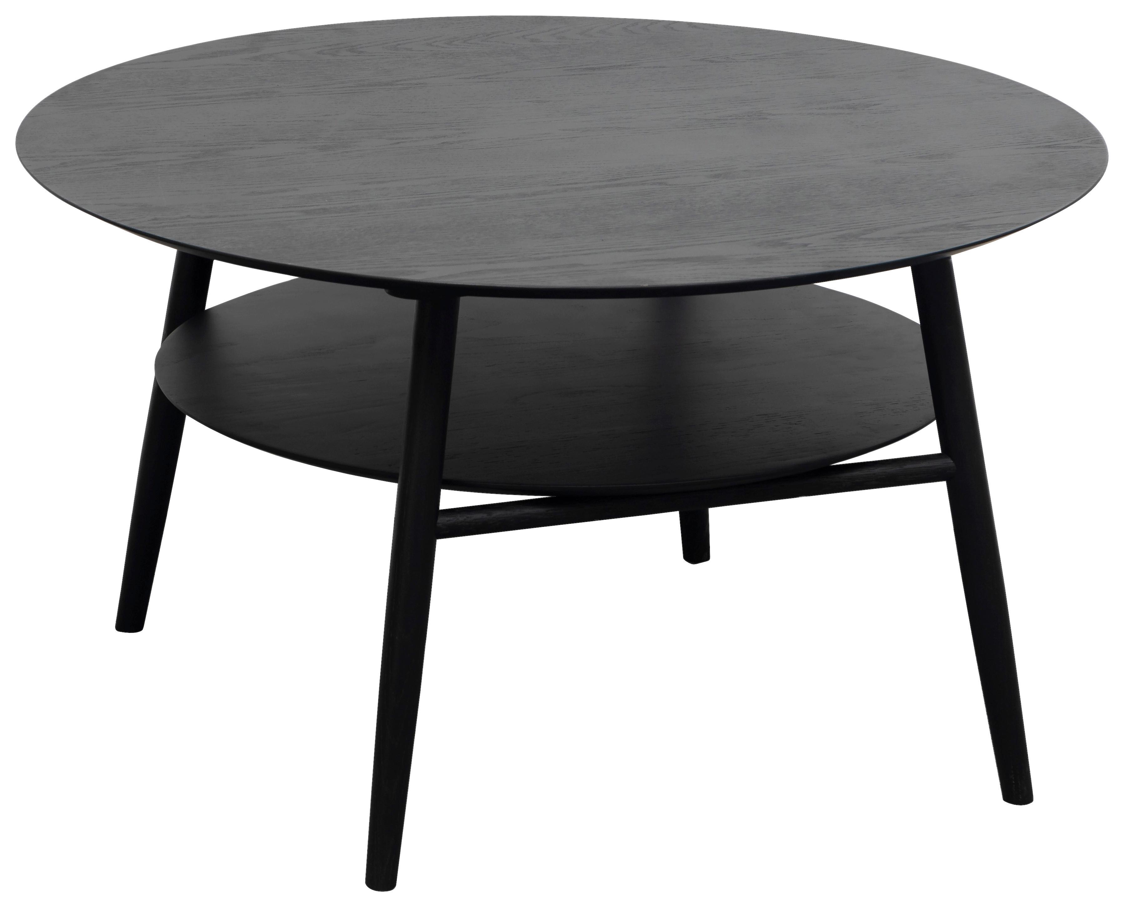 STOLIK KAWOWY SANTO DOMINGO - czarny, Modern, materiał drewnopochodny/drewno (80/45/80cm) - MID.YOU