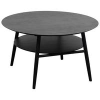 STOLIK KAWOWY SANTO DOMINGO - czarny, Modern, materiał drewnopochodny/drewno (80/45/80cm) - MID.YOU