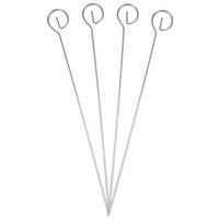 Sasliktűkészlet Kb. 22cm 4db/csomag - fém (22cm) - Metaltex