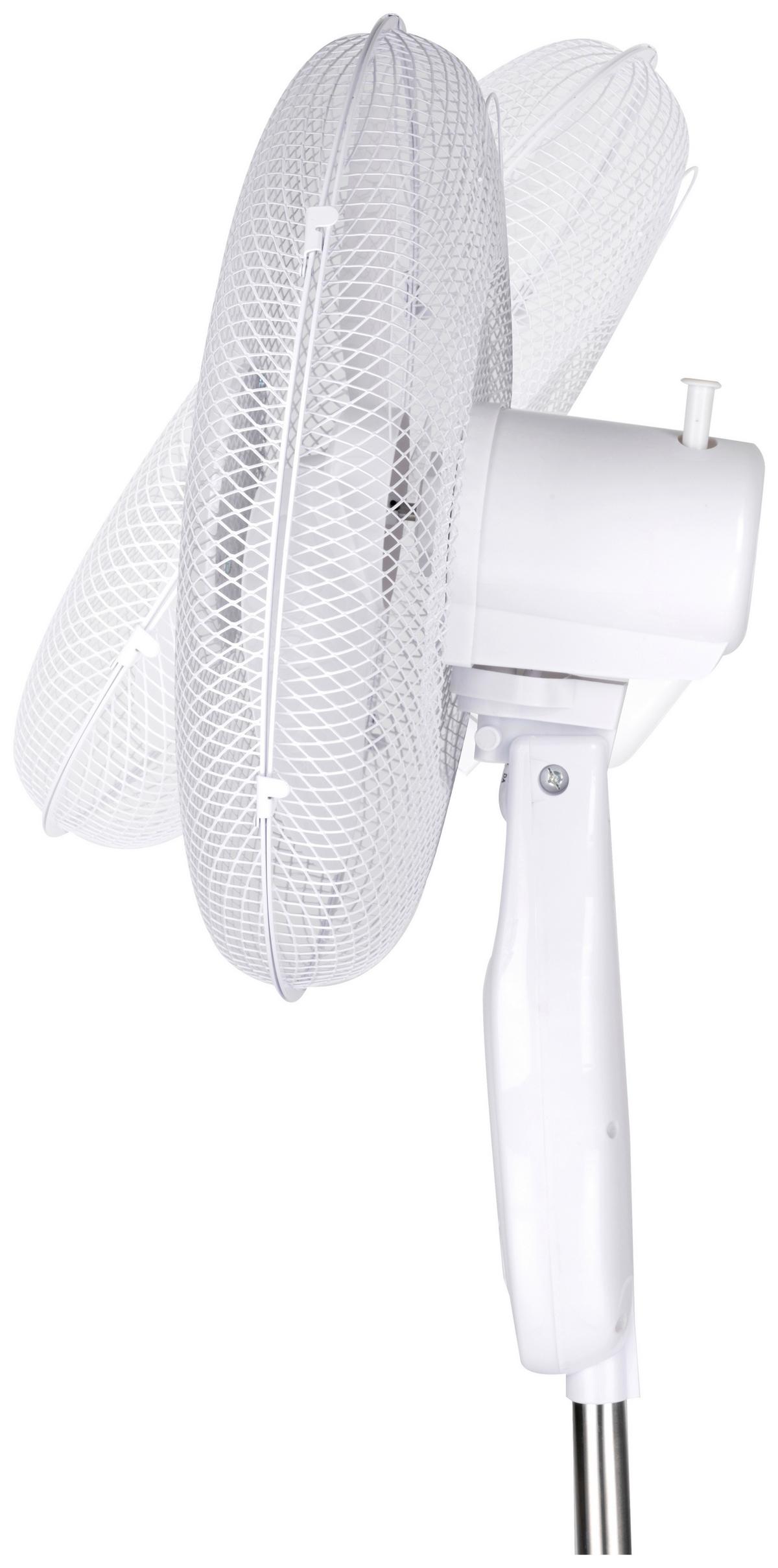 Standventilator Lifetime Air Weiß max. 45 Watt - Weiß, Metall (52/12.7/41.5cm)