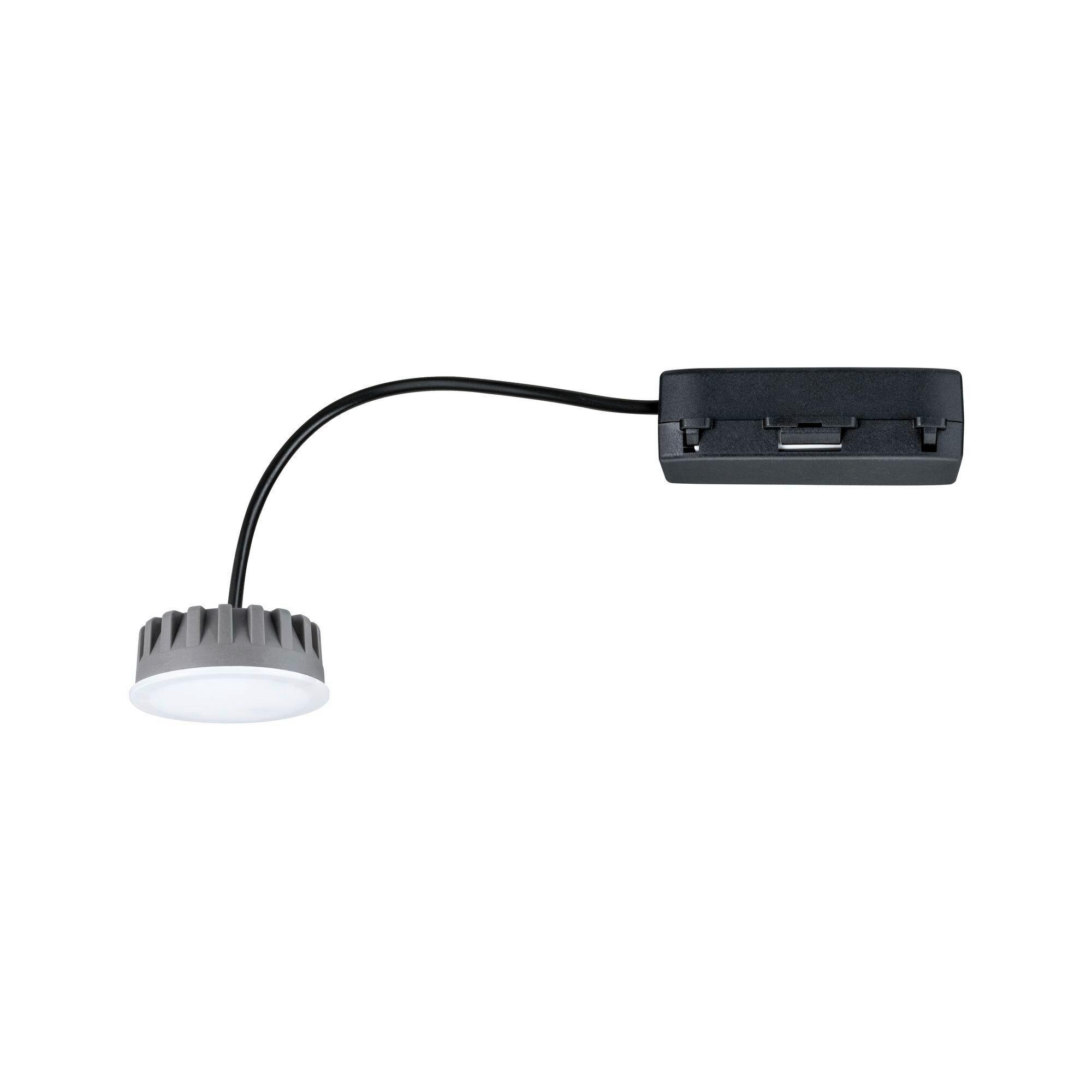 Deckenleuchte Downlight LED in Creme max. 6 Watt - Creme, Basics, Kunststoff (5,0/3,5cm) - Paulmann