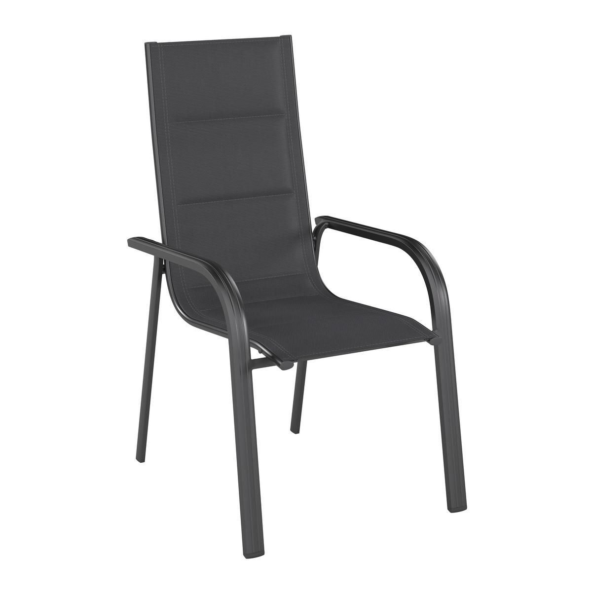 Stolica Hermann - antracit, Osnovno, metal/tekstil (60/112/70cm) - Mömax