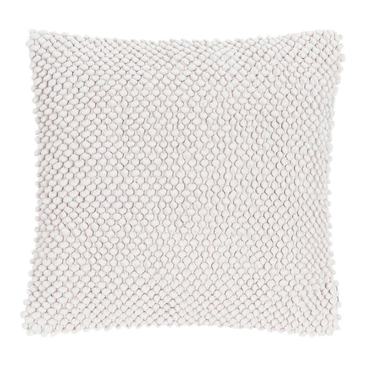 PODUSZKA DEKORACYJNA 7003GFBS01 - jasnoszary, Basics, tkanina (45/45cm)