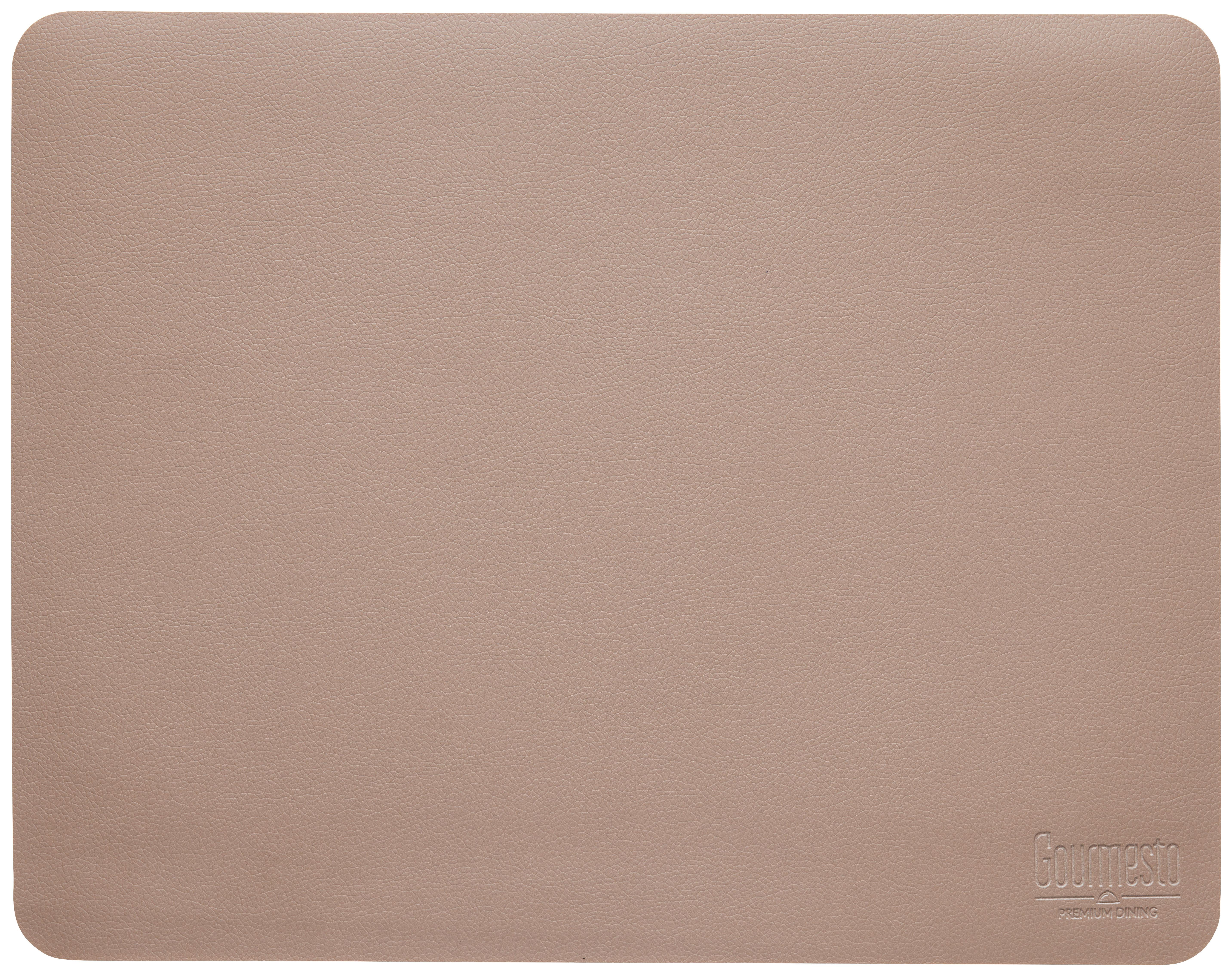 Tischset Livi Hellbraun ca. 42x33cm - Hellbraun, MODERN, Kunststoff (42/33cm) - Gourmesto