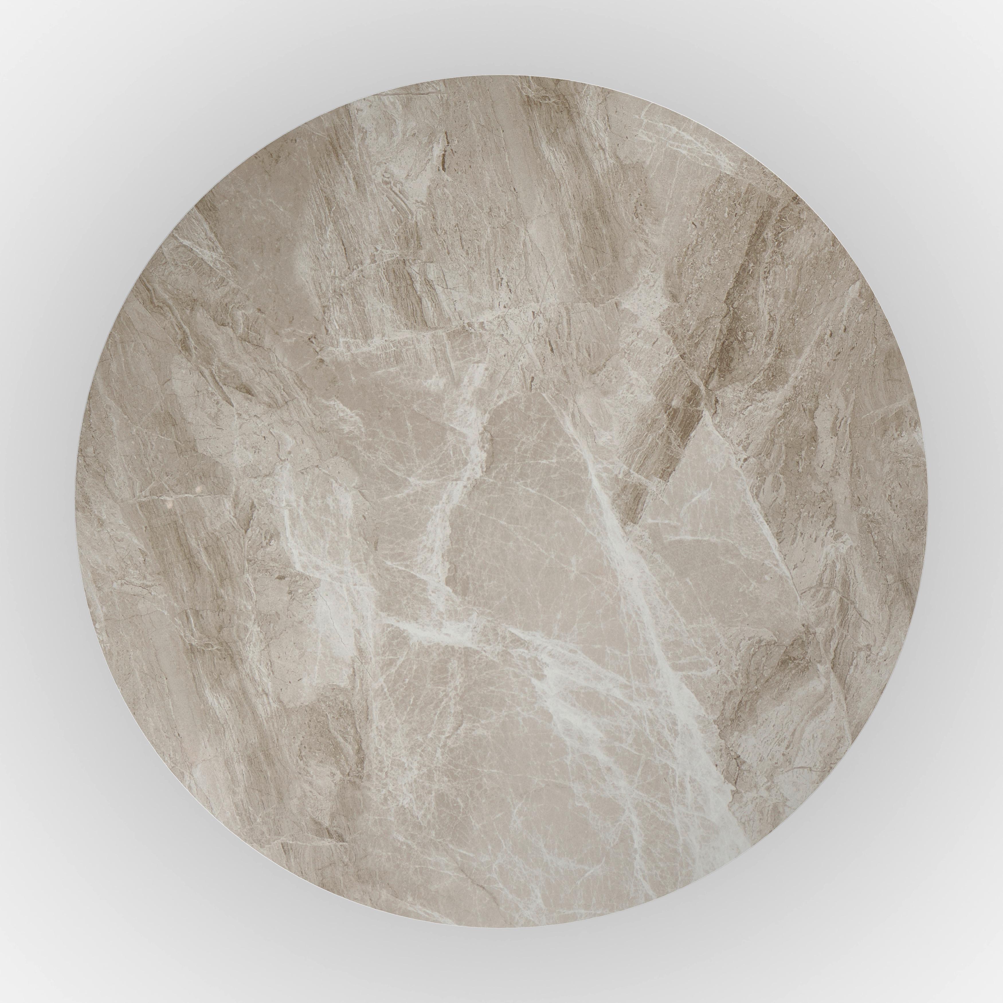 SOFFBORD PELA - grå/svart, Modern, metall/trämaterial (90/45cm) - Bessagi Home