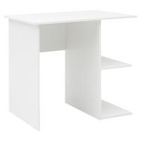 Computertisch ca. 82x60x76 cm Weiß - Weiß, KONVENTIONELL, Holzwerkstoff (82/60/76cm) - MID.YOU