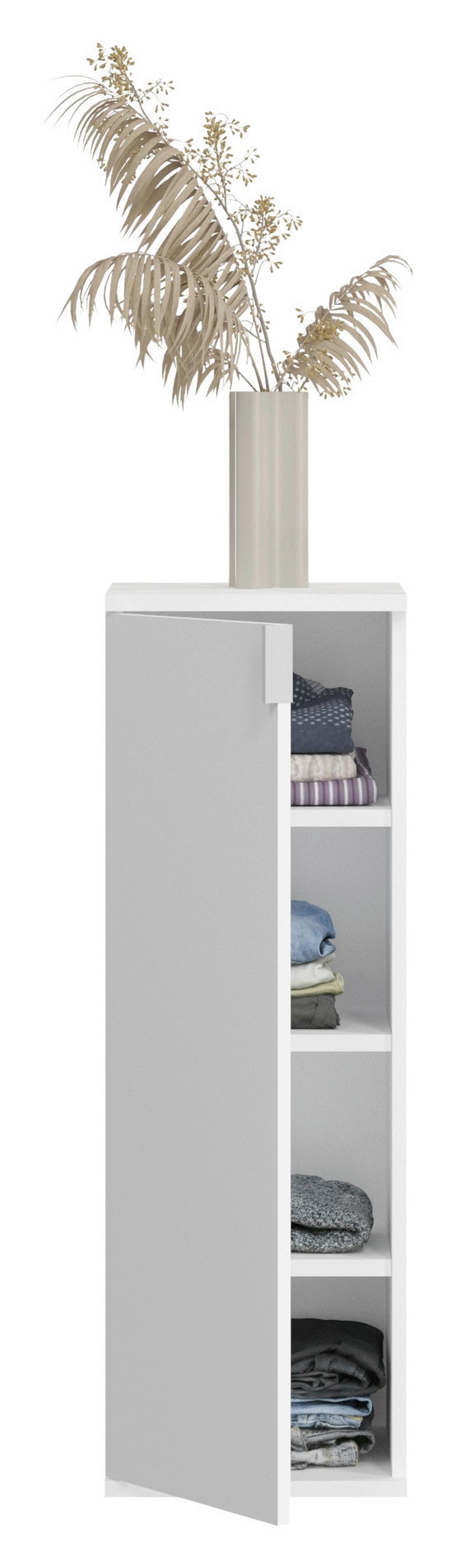 Komoda Projekt X - bijela visoki sjaj, Moderno, drvni materijal (183/99/34cm) - Modern Living