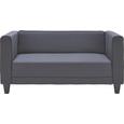 Dvosed Kim - siva, kovina/umetna masa (143/70/80cm) - Mömax modern living Dvosed Kim - siva, kovina/umetna masa (143/70/80cm) - Mömax modern living