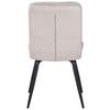 STOL NOVA - beige/svart, Modern, metall/textil (48/89/67cm) - Mömax