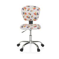 Otroški Vrtljivi Stol Kid Bubble, Motiv Samoroga - večbarvno/barve aluminija, Moderno, kovina/umetna masa (50/79-89/50cm) - MID.YOU