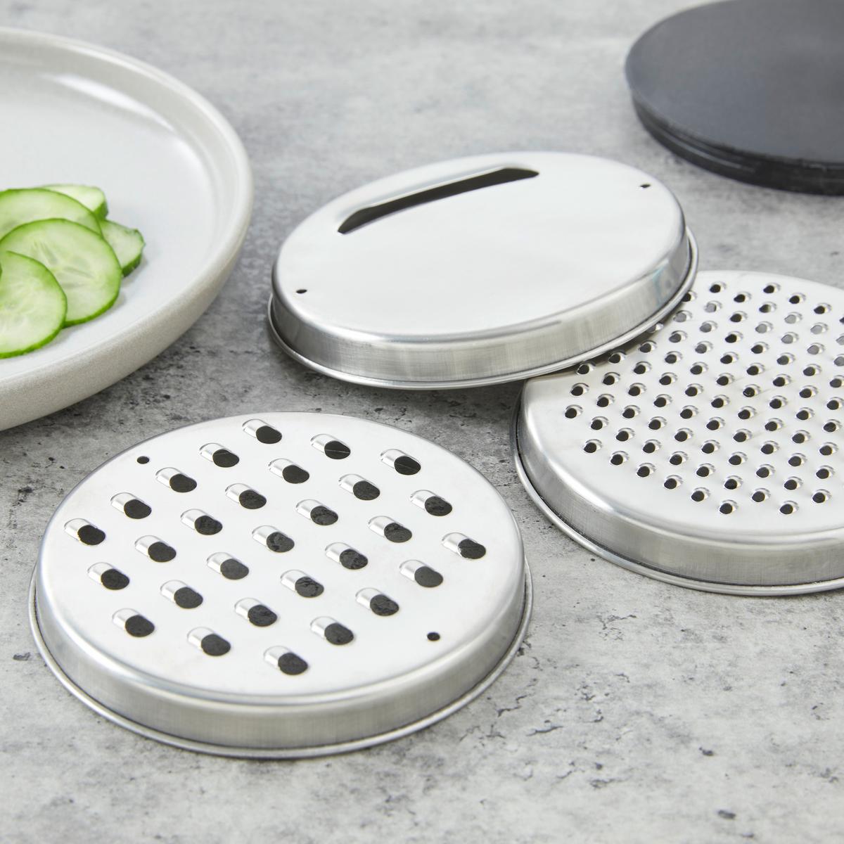 Set boluri amestecare Emmi - argintiu, Basics, metal (26/14cm)