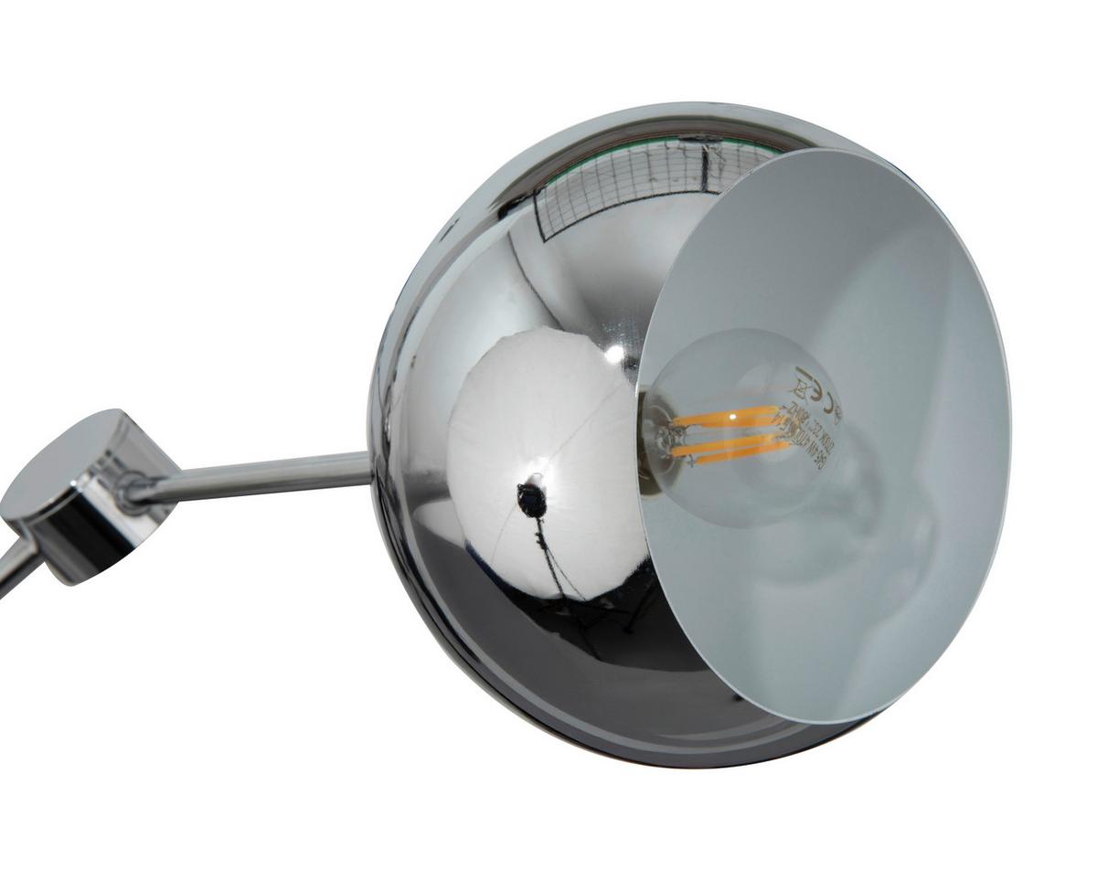 LAMPA WISZĄCA SHARLI - kolor chromowy, Trend, metal (148/110/159cm) - Novel