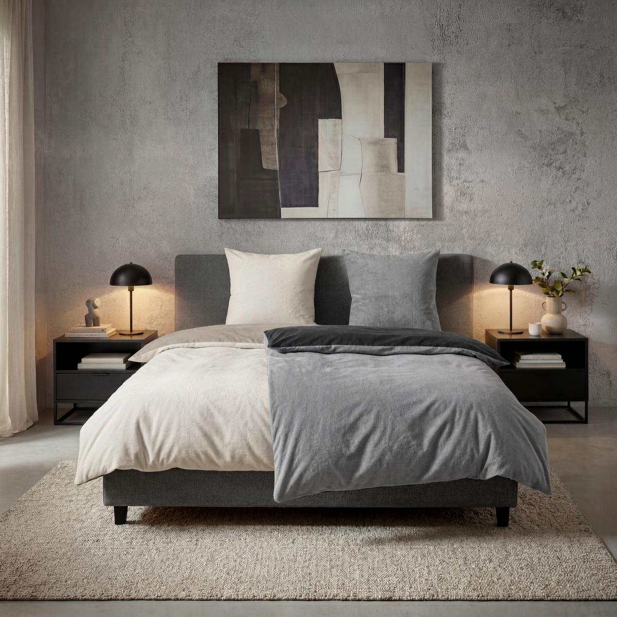 Ágyneműhuzat-garnitúra Cashmere Wende - bézs/natúr színű, textil (140/200cm) - Mömax