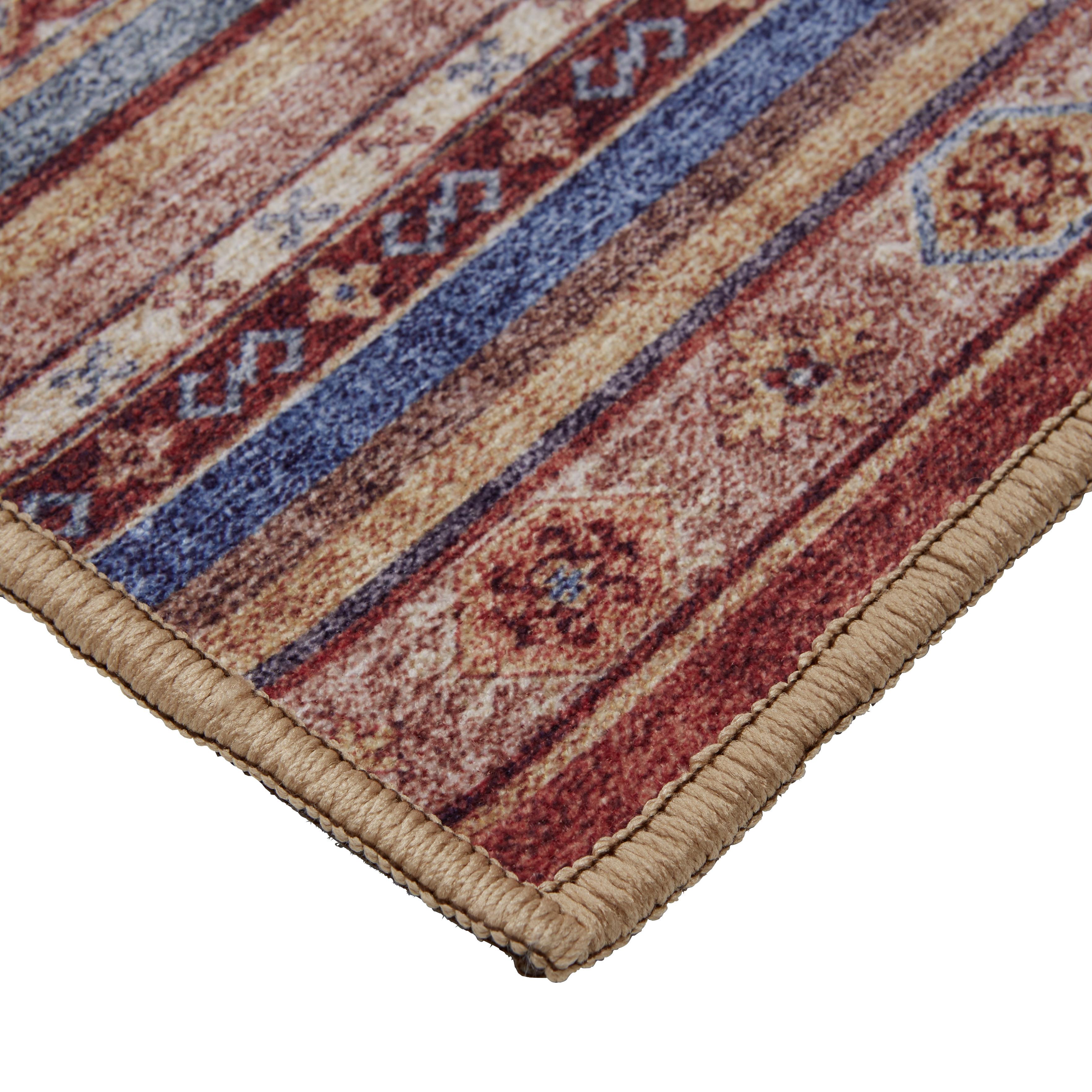 VÄVD MATTA ISRAEL 2 - terrakotta, textil (80/200cm) - Mömax