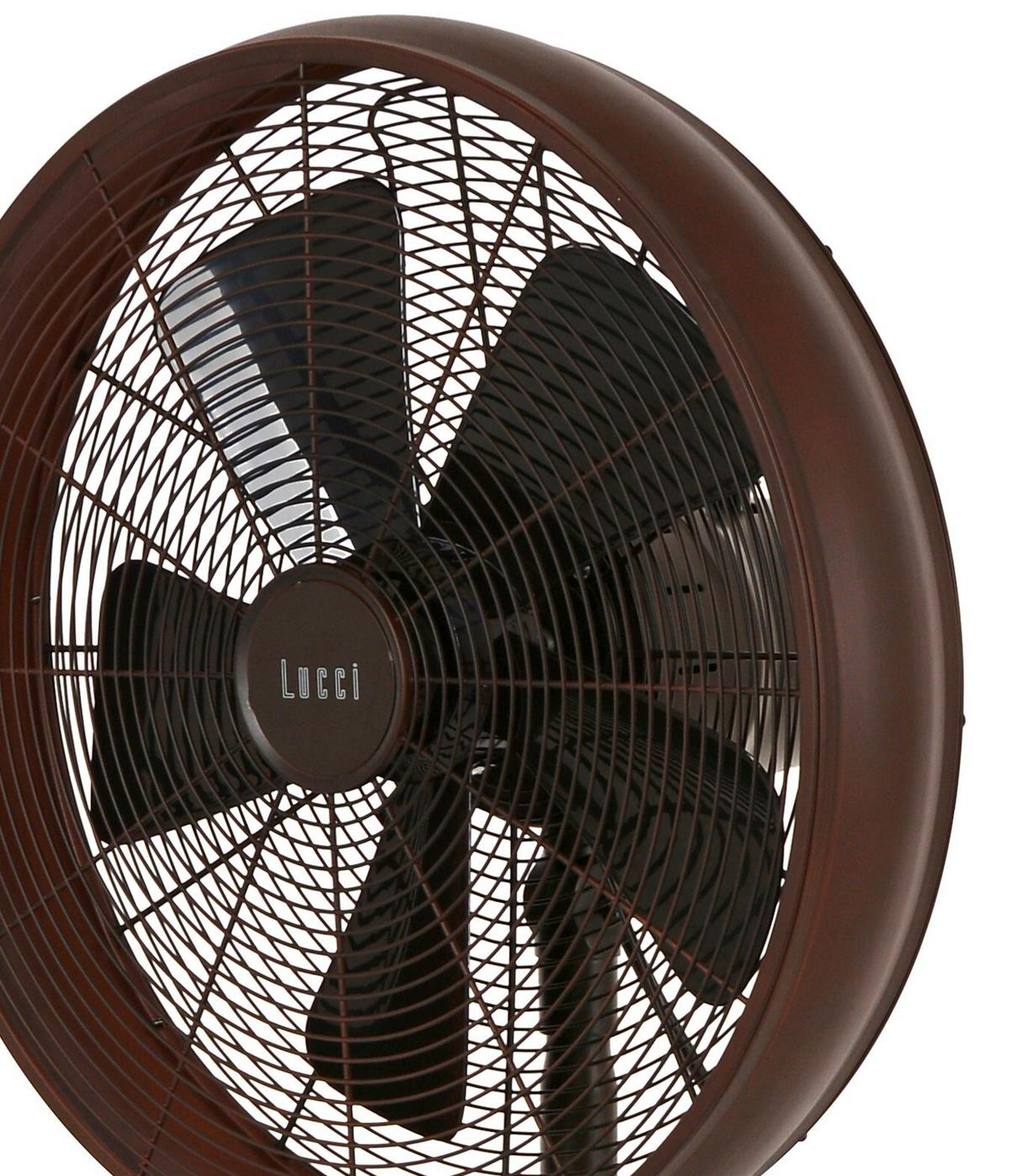 Standventilator Pedestal ORB Bronzefarben max. 50 Watt - Bronzefarben, Basics, Metall (41/150/41cm)