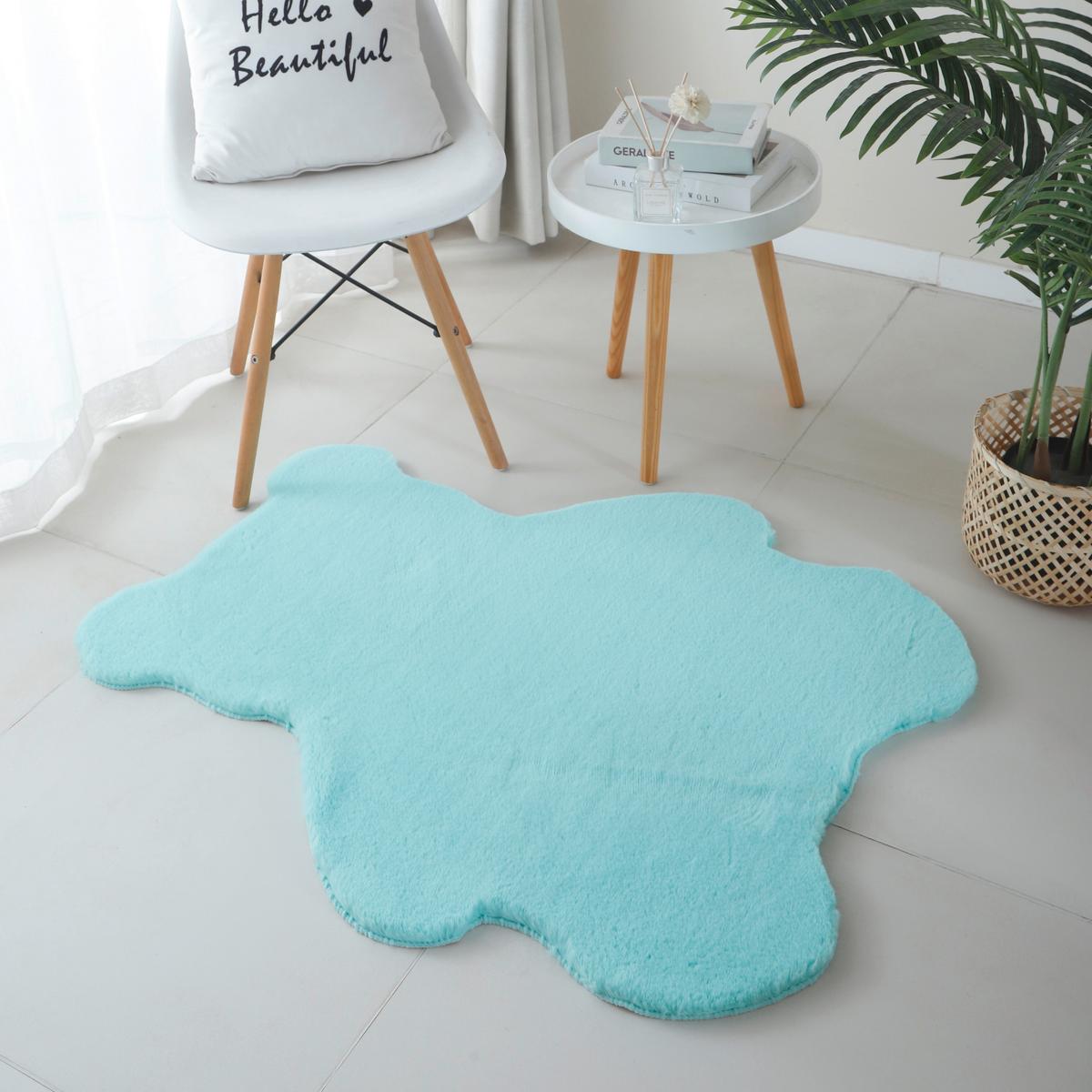 Kinderteppich Caty Mintgrün ca. 80x100cm - Mintgrün, Basics, Textil (80/100cm) - Ben'n'jen