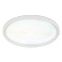 LED-DECKENLEUCHTE 41779-24 TYRONE - Klar/Weiss, Basics, Kunststoff/Metall (38,5/8cm) - Globo