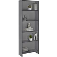 Polc Antracit 5 Tárolórész Kill Bill Iii - antracit, Modern, faalapú anyag (60/175/24cm) - Best Price