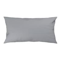 Kissenhülle Xenia Uni Silberfarben ca. 40x80cm - Silberfarben, MODERN, Textil (40/80cm) - Premium Living