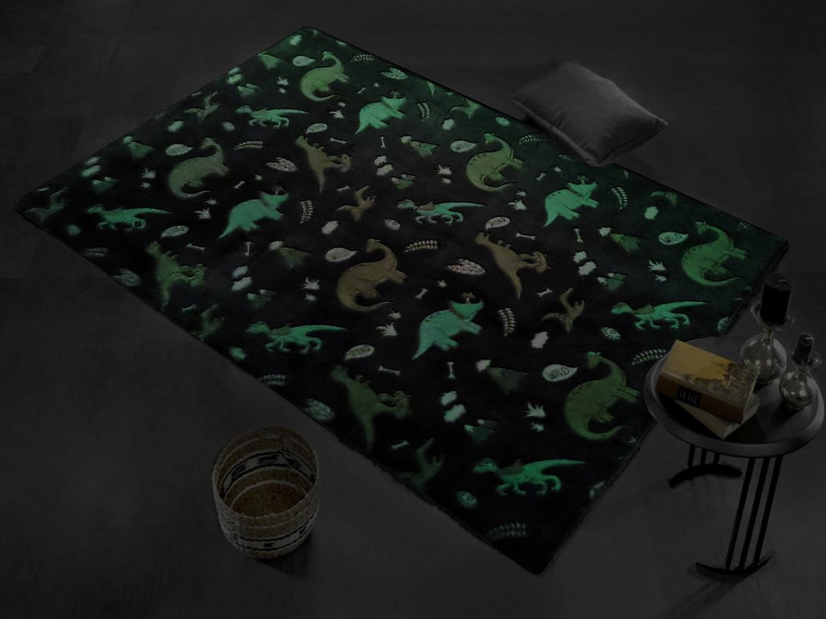 Dečiji Tepih 120x170cm Dino - siva, Moderno, tekstil (120/170cm) - Modern Living