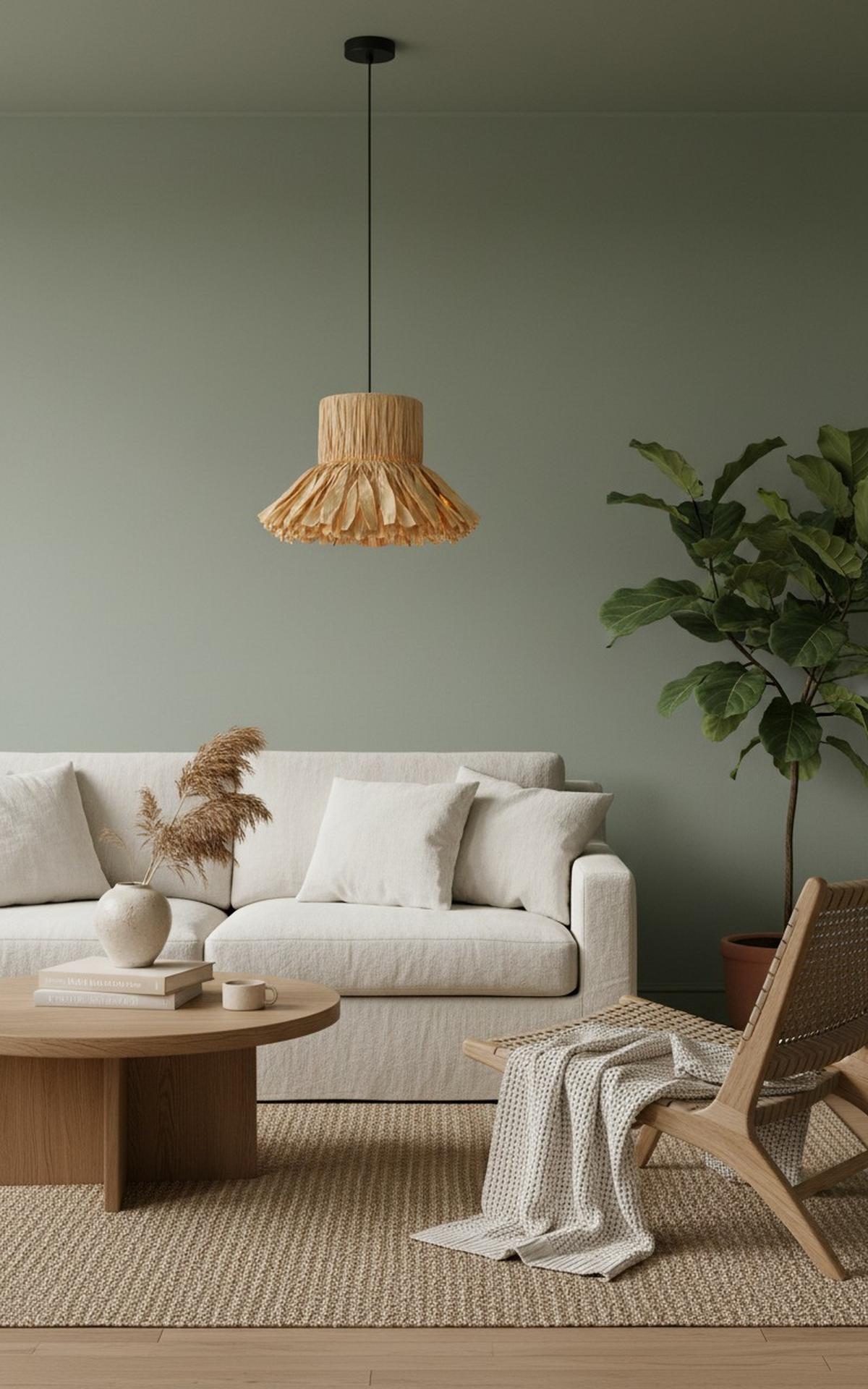 LAMPA WISZĄCA DANAI - kolor naturalny/czarny, Design, metal/papier (50/120cm) - Collett's Monde