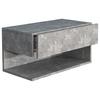 Nočna Omarica Usal Xl 60, Beton - siva, Moderno, leseni material (60/30/32cm) - MID.YOU