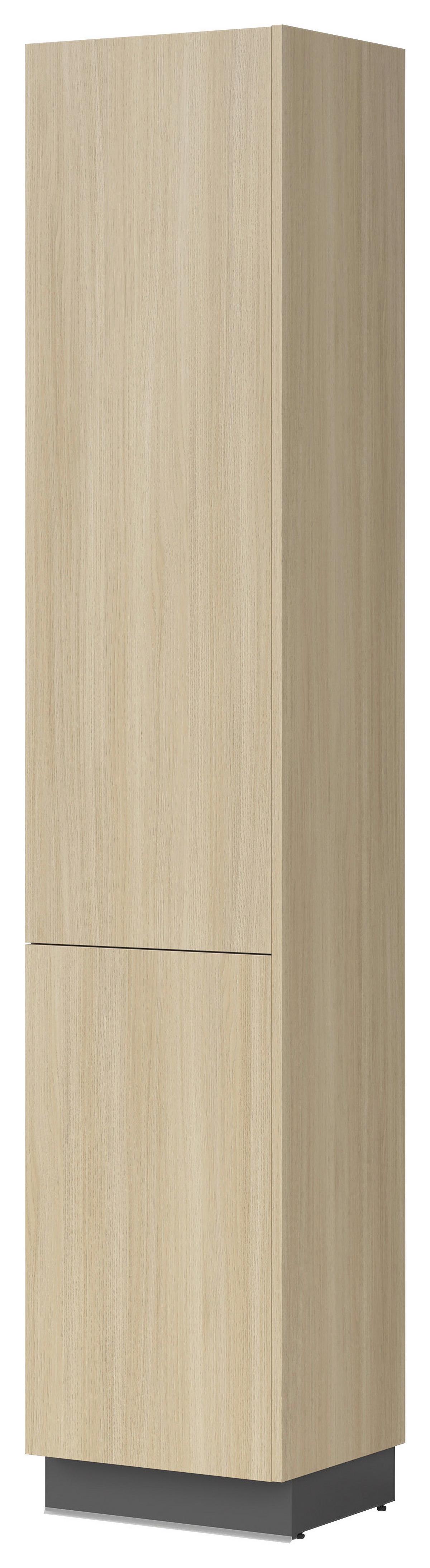 Bucatarie standard MILINO - culoare lemn stejar/grafit, Basics, material pe bază de lemn (330/230/60cm) - Visiona