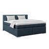 PAT BOXSPRING MIRA 1 - albastru închis, Basics, plastic/lemn (160/200cm)