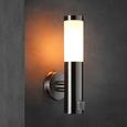 Außenleuchte max. 20 Watt mit Bewegungsmelder 'Serge' - Edelstahlfarben, MODERN, Metall (15,5/7,6/38cm) - Bessagi Garden Außenleuchte max. 20 Watt mit Bewegungsmelder 'Serge' - Edelstahlfarben, MODERN, Metall (15,5/7,6/38cm) - Bessagi Garden