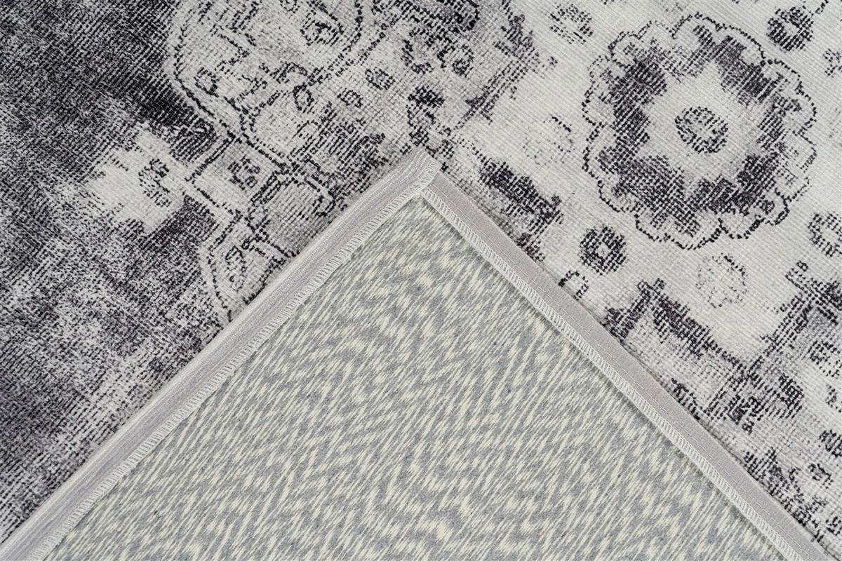 FLACHWEBETEPPICH VINTAGE 8400 HELLGRAU - Hellgrau, Konventionell, Textil (200/290cm) - Kayoom