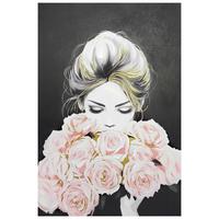 Keilrahmenbild Acryl Multicolor - Multicolor, KONVENTIONELL, Holz/Textil (80/120/3,5cm) - Premium Living