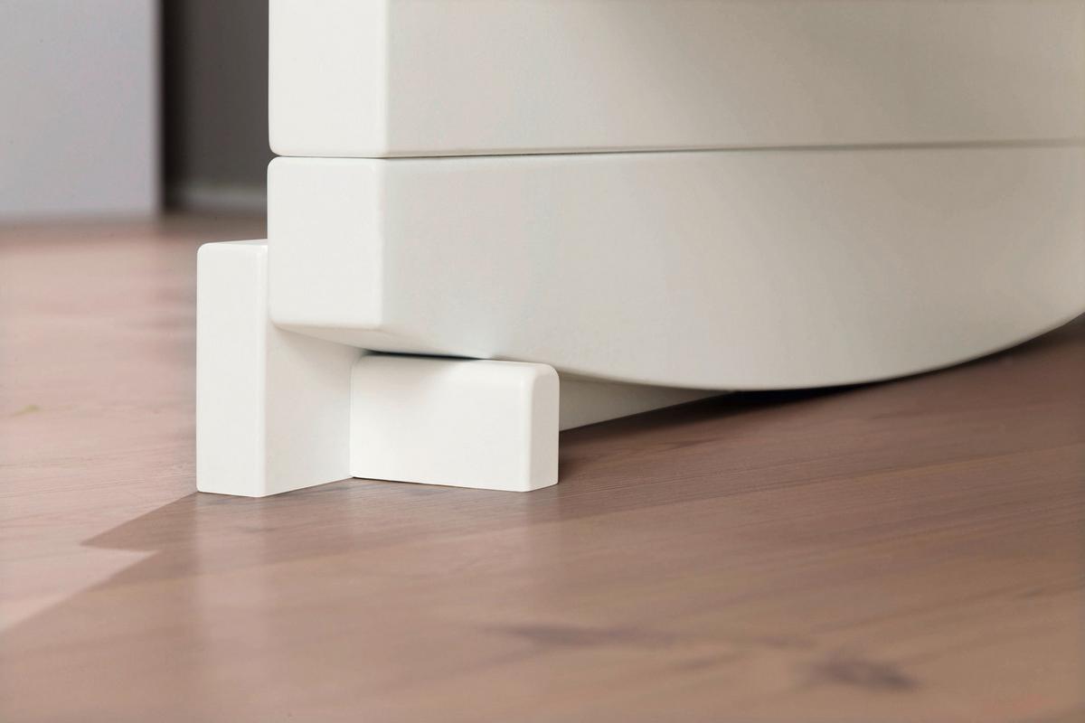 FUNKCJA KOŁYSKI - ZESTAW 2310011 FIONA -PV- - biały, Trend, materiał drewnopochodny (75,8/3,2/8cm) - Paidi