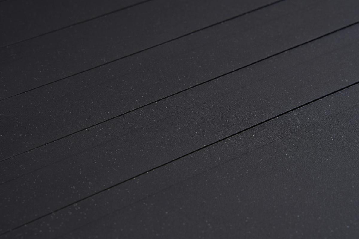Spüle Boston Schwarz Kunststein B: ca. 86 cm - Schwarz, Trend, Glas/Kunststoff (86/20/50cm) - Respekta